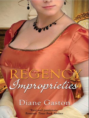 cover image of Regency Improprieties